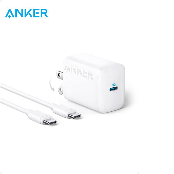 ANKER B2640 312 Charger 30W USB C Fast Charging Adapter พับ Travel Charger แล็ปท็อปโทรศัพท์แท็บเล็ต