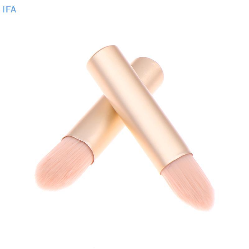 IFA 5/10pcs Mini ปลายนิ้วลิปสติก Blending แปรงแต่งหน้า Precision คอนซีลเลอร์ Make Up แปรง Domed ขนาด