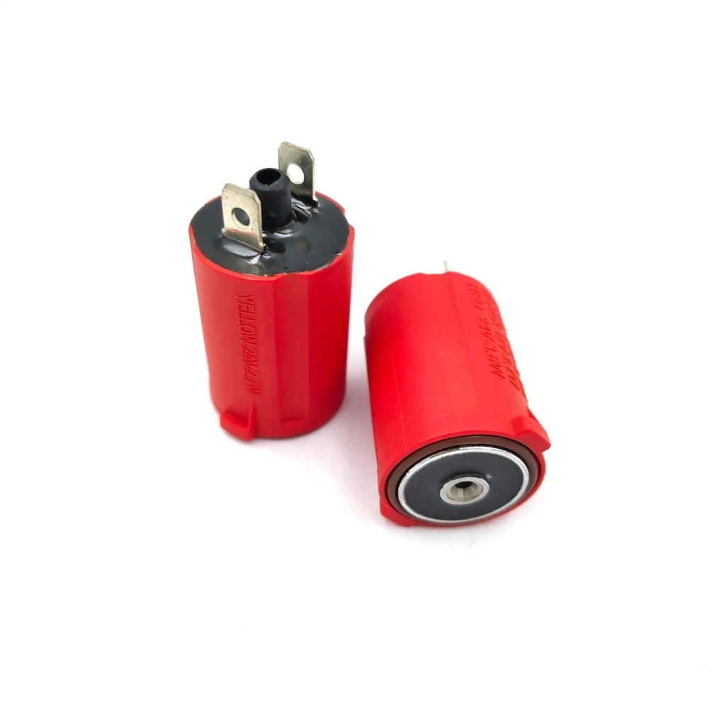 DL Pulsator Solenoid วาล์วสีแดง 24V สําหรับไฟฟ้า Pulsator EP100/EP100B และ EP2090