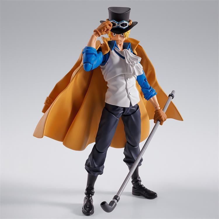 Bandai SHF One Piece One Piece Sabo Revolutionary Staff Director Movable สินค้าสําเร็จรูปรูป