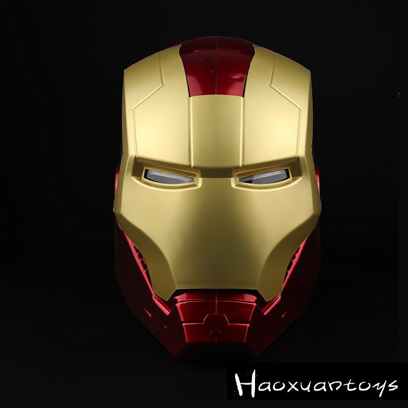 Iron Man Iron Man หมวกกันน็อค Iron Man หน้ากากถุงมือสวมใส่รูป cos Props ของเล่นเด็กของขวัญหน้ากากสาม