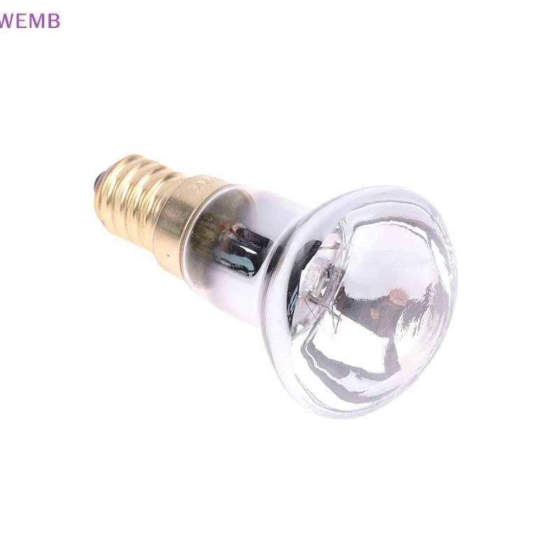 WEMB 1 PC เปลี่ยนโคมไฟลาวา E14 R39 30W 230V Spotlight สกรูในหลอดไฟ Clear Reflector Spot หลอดไฟ Motio