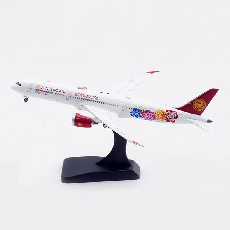 การบิน 1: 400 มงคลสายการบิน B787-9 B-20DT 100TH โมเดลเครื่องบินโลหะผสม