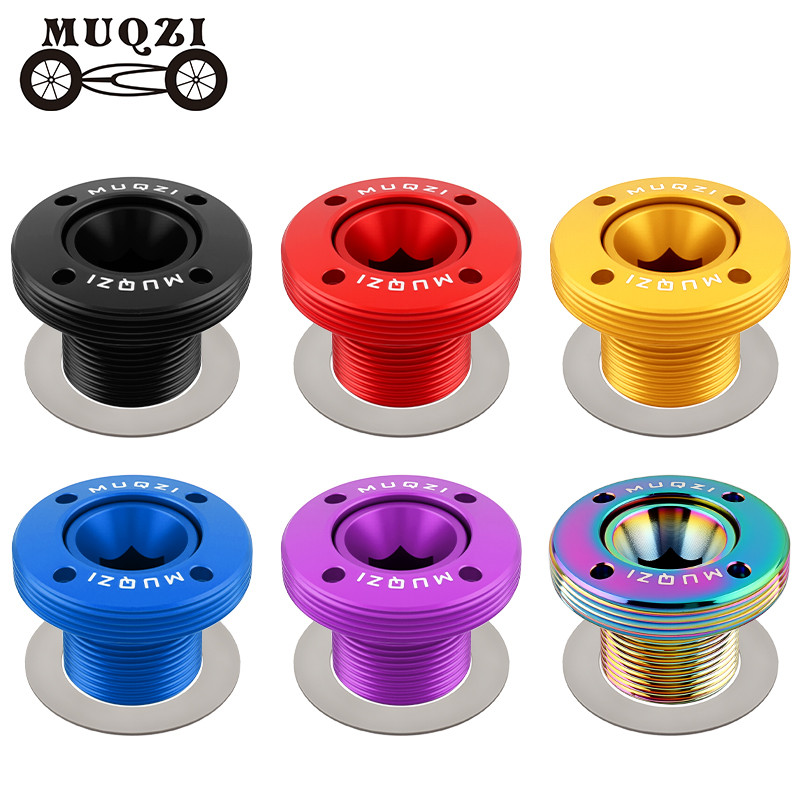 MUQZI M18 Crank Bolt และ M30 Self-Extracting Cap สําหรับ SRAM DUB NX/GX/Force/XX1/AXS Bike Crank Crankset ล็อคสกรู