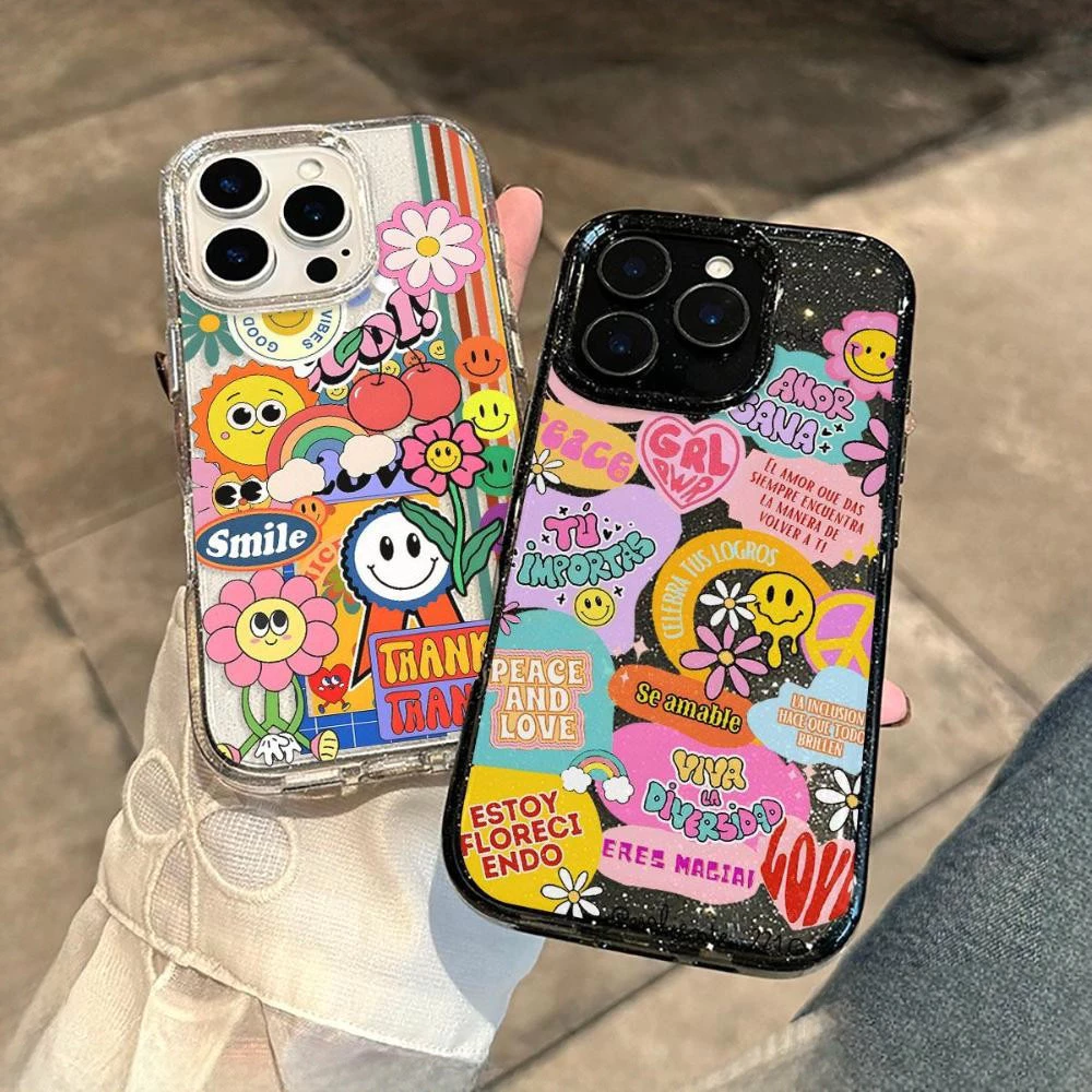🐖Bless - เคสใสวิบวับ for เคส Apple เคสไอโฟน iPhone 17 17ProMax 17Air 16pro 15plus 14pro 13promax 12 11pro-COGTSF47