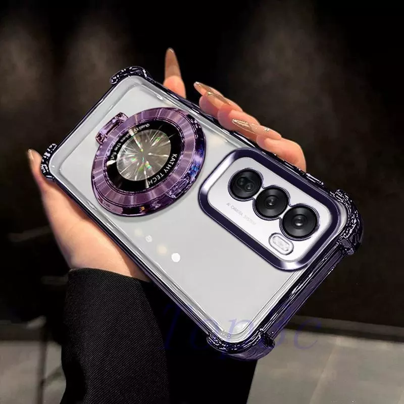 เคส OPPO Reno 12 5g Reno 12 Pro เคสโทรศัพท์โปร่งใสป้องกันการตก CDSJ