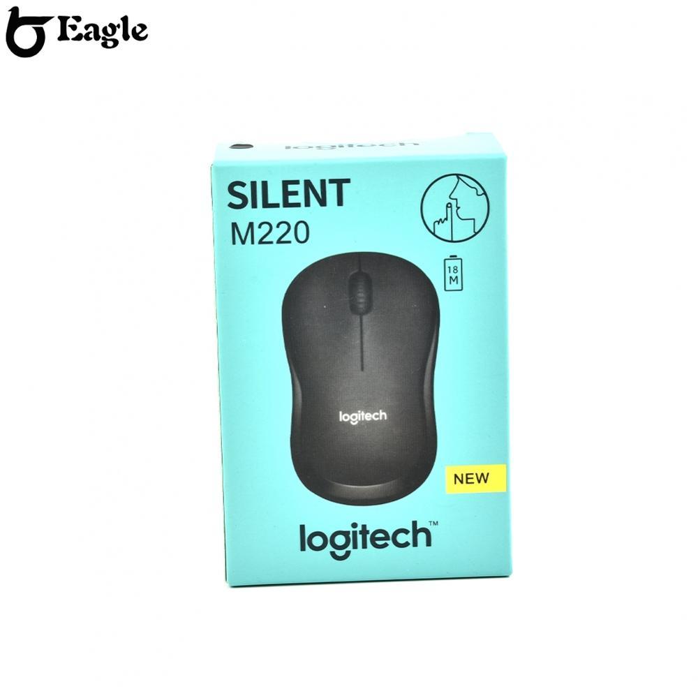 【EAGLE】Logitech M220 Silent Wireless Optical Mouse Comfortable and Precise Control&Good Quality