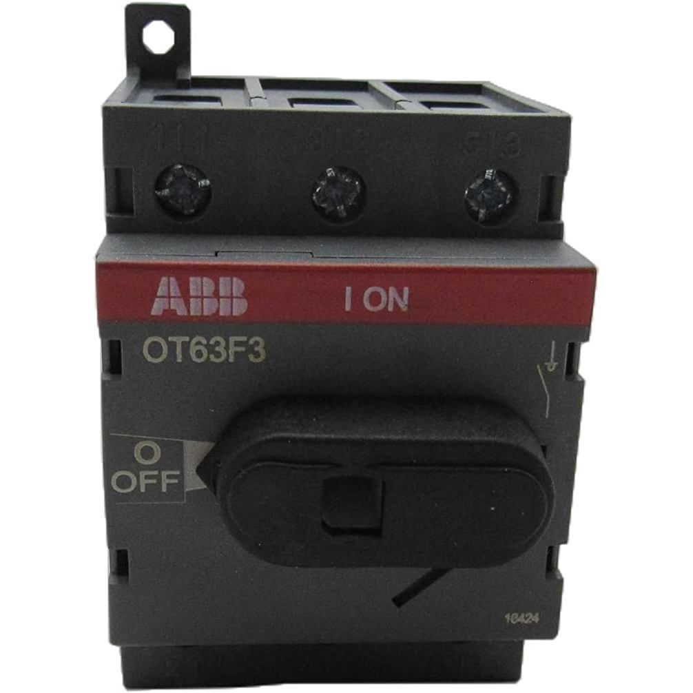 ABB OT63F3 ตัดการเชื่อมต่อไม่อย 60 แอมป์ 3 ขั้ว