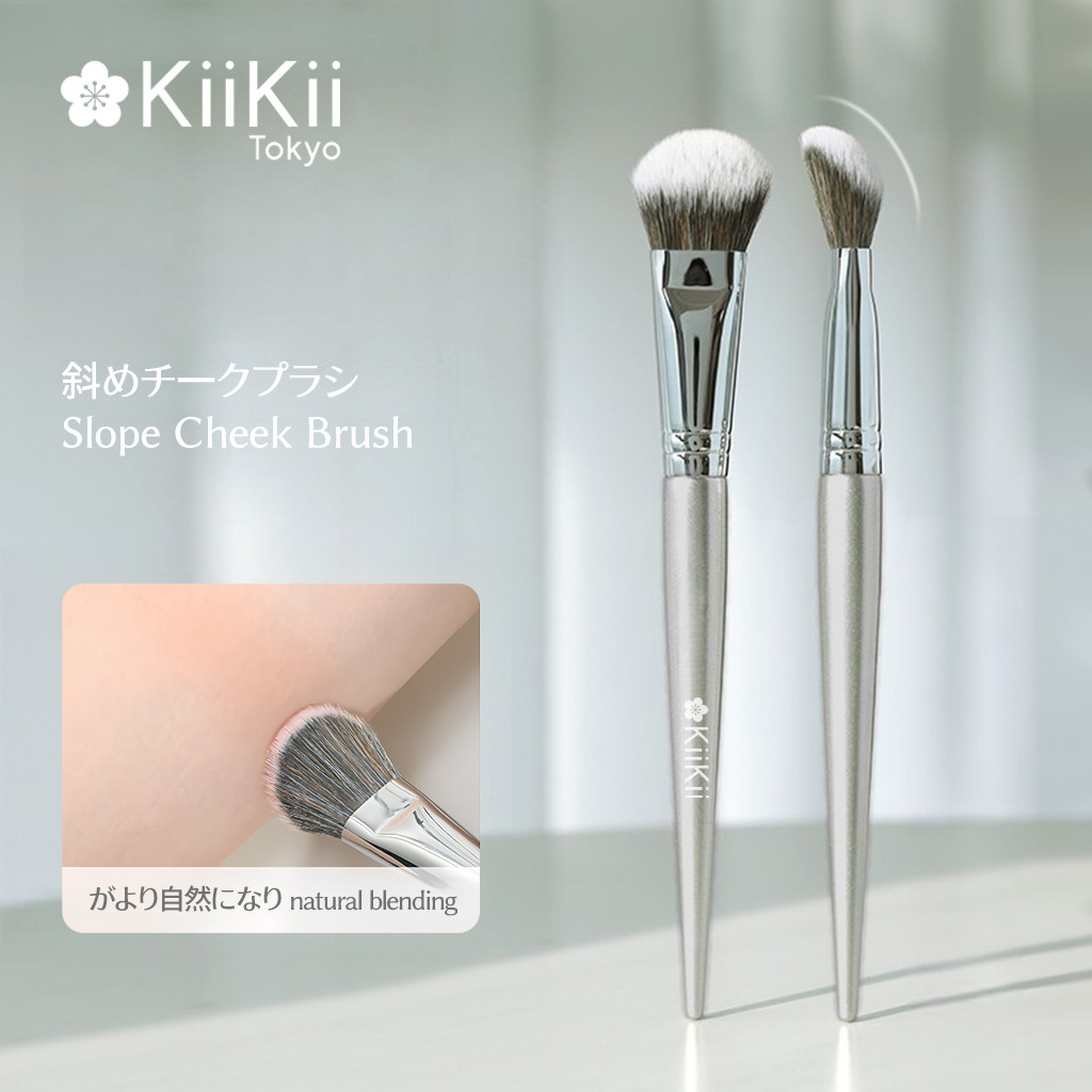 KiiKii แปรงรองพื้น แปรงปัดแก้ม แปรงมัลติฟังก์ชั่นพรีเมี่ยม ใช้ได้ทั้งบลัชอายแชโดว์ เหมาะสำหรับครีมบลัช นุ่มละมุน รูปที่ 8