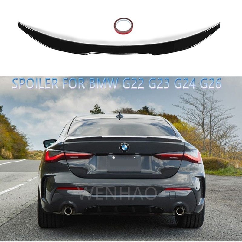 สําหรับ Bmw G22 G23 G24 G26 G82 G83 M4 สไตล์ด้านหลังหลังคาLipสปอยเลอร์ปีก 4 Series 420i 430i i4 M50 