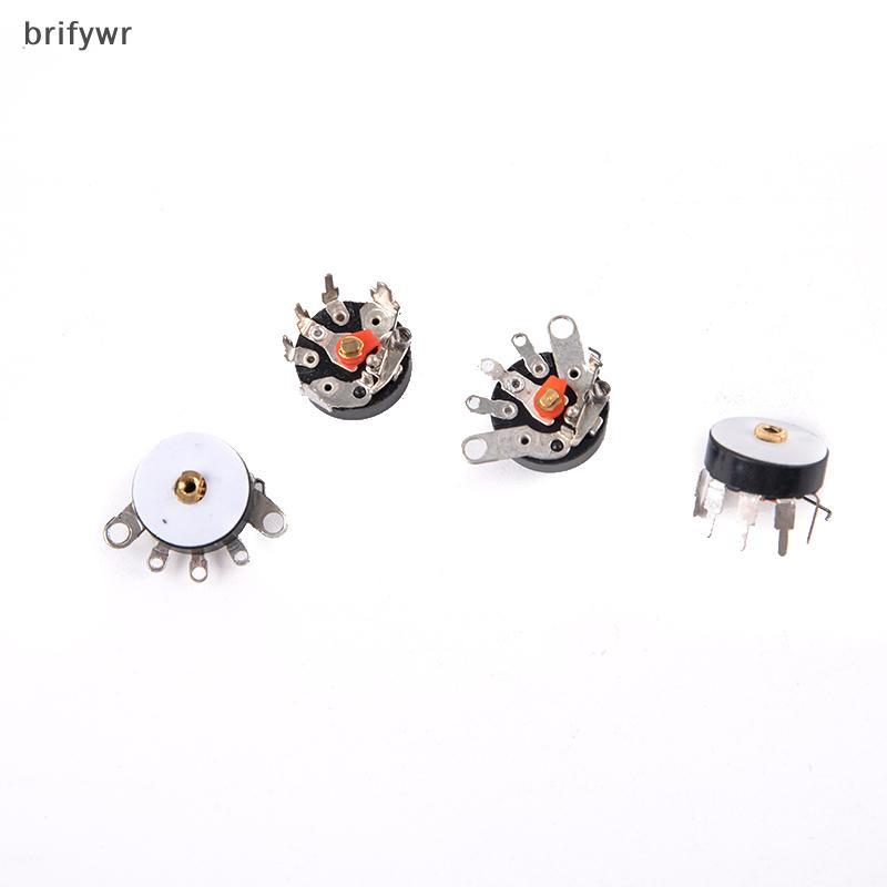 Bri 10 ชิ้น/เซ็ต RV12 มม.B103 B10K B503 B50K Potentiometers พร้อมสวิตช์ ywr