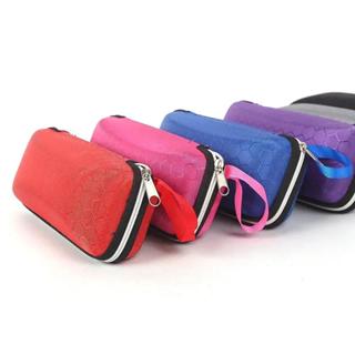 กล่องพร้อมเชือกเส้นเล็กซิปแว่นตาแบบพกพากรณีแว่นตาสําหรับผู้ห…