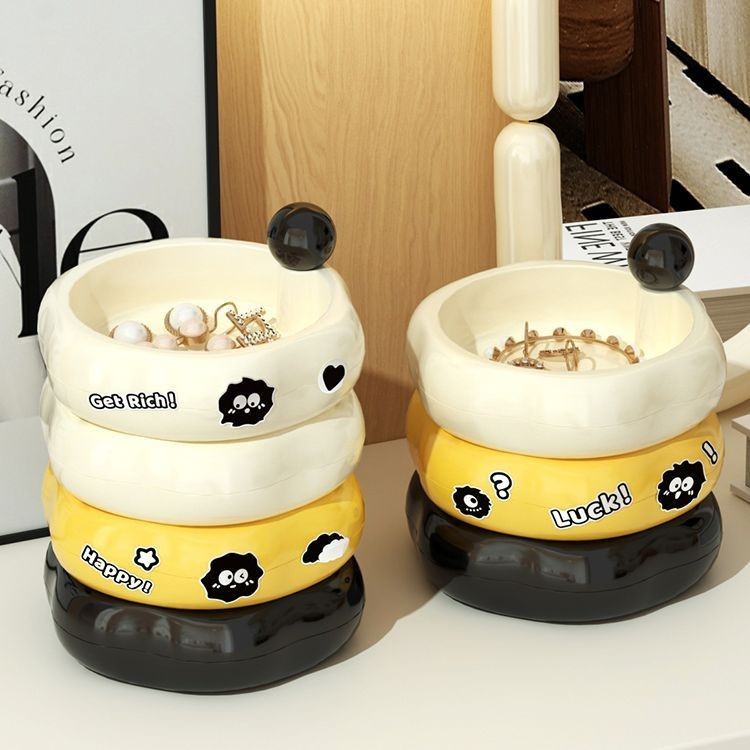 กล่องเก็บเครื่องประดับ Dopamine หรูหรา High-End ต่างหูสร้อยคอต่างหูเครื่องประดับกล่องจัดระเบียบหลายช