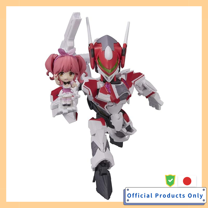 TINY SESSION Macross Delta VF-31F Siegfried with PVC & ABS Painted Action Figure