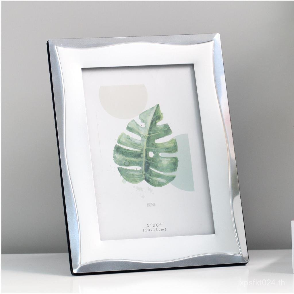 นิ้ว 226 ซม.Waveable LOGO5 กรอบรูปส่งออกนิ้ว 7 โลหะเรียบง่าย KK6J