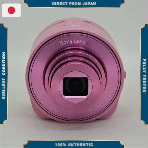 【Excellent】 กล้องสไตล์เลนส์ SONY Cyber-shot QX10 สีชมพู DSC-QX10-P