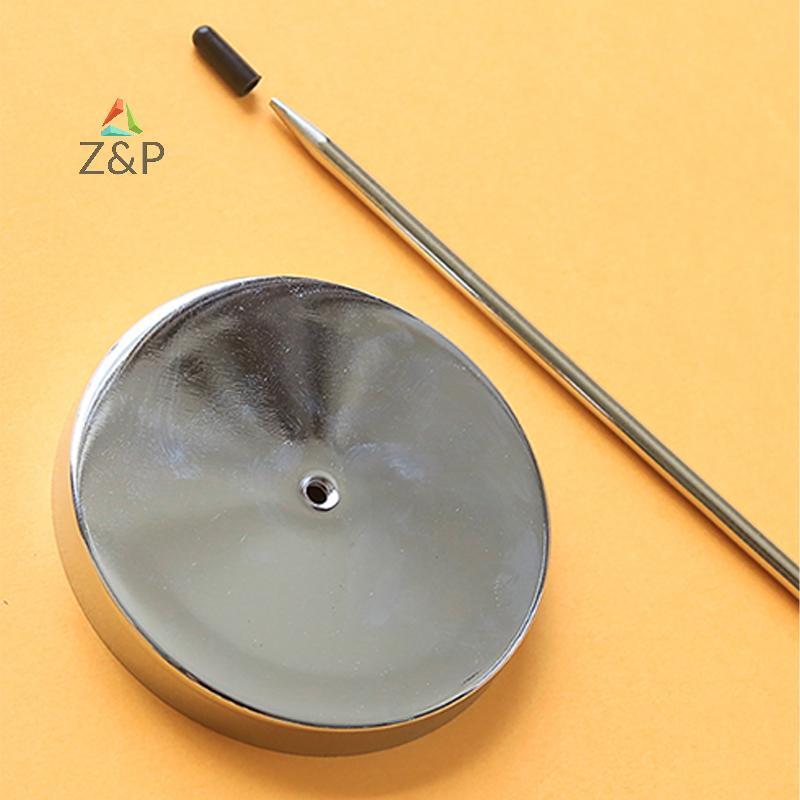 Z&P โต๊ะใบเสร็จรับเงินผู้ถือสแตนเลสตรง Rod ผู้ถือกระดาษ Spike Stick สําหรับบิลใบเสร็จรับเงินอุปกรณ์ครัว COD - รูปที่ 4