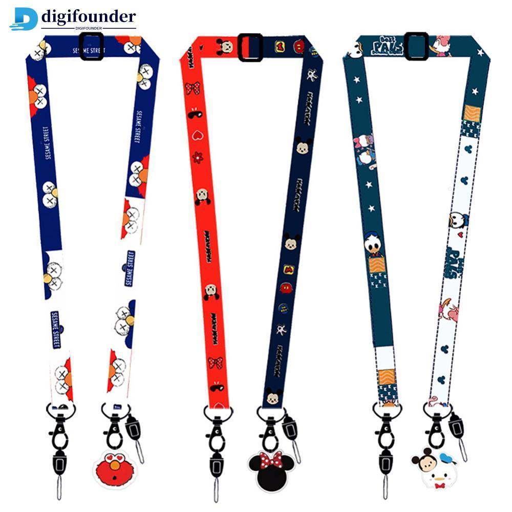 DFR หน้ากากปรับแต่งใบหน้า สายคล้องคอนุ่มนวล สไตล์การ์ตูน ป้องกันการหล่นขณะสวมใส่