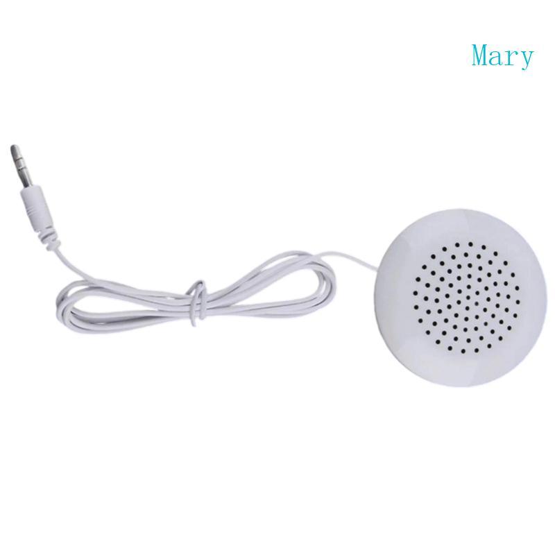 Mary Compactly Music Pillow Speaker ลดเสียงรบกวน Sleep Companion สําหรับผู้ใหญ่