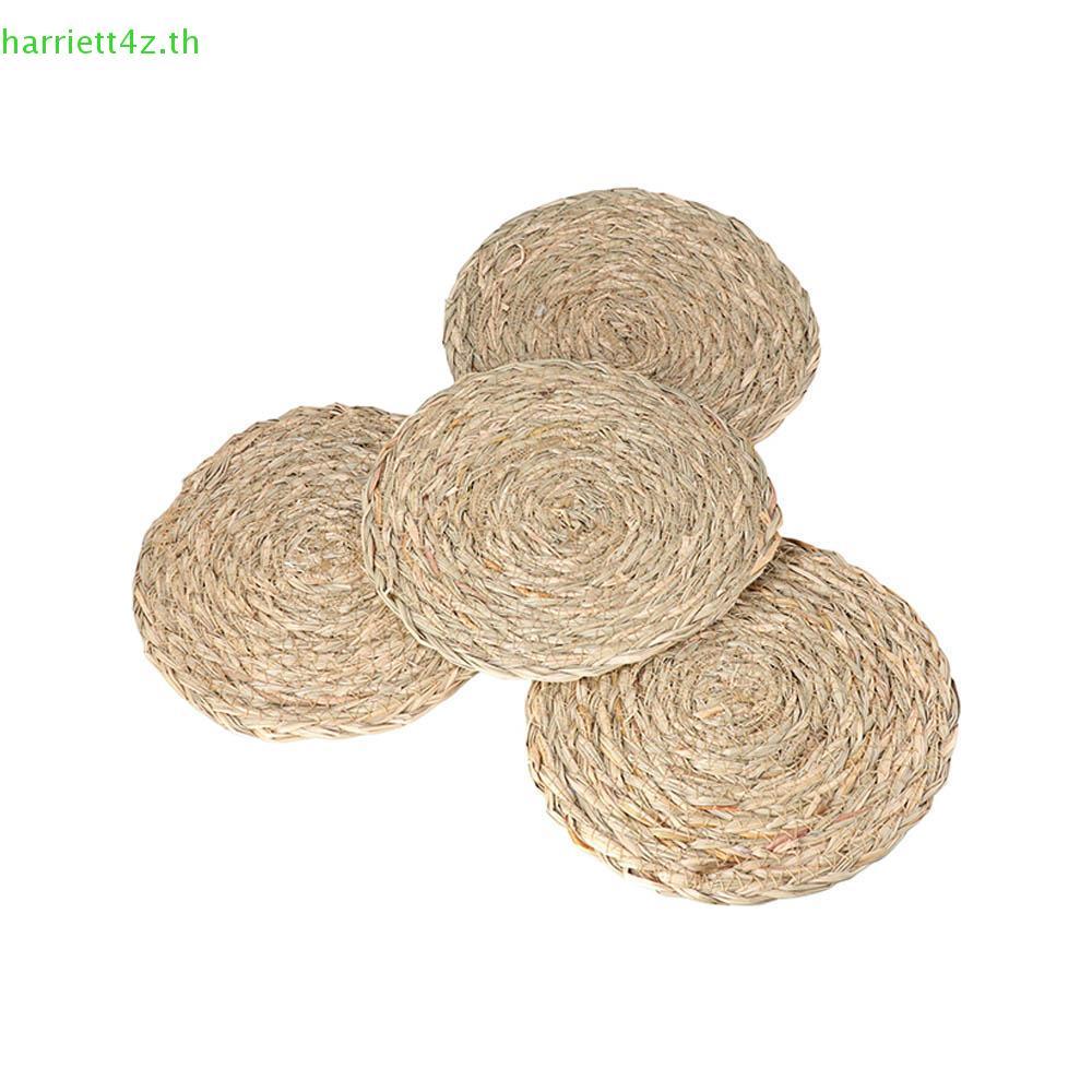 JOLTO Coaster สาน Handmade Kitchen Home ฉนวนกันความร้อน N1N ตกแต่งบ้าน