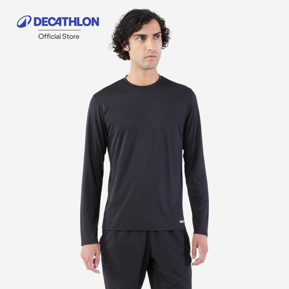 Decathlon Men'S Running Long-Sleeved T-Shirt Anti-Uv เสื้อวิ่งผู้ชายแขนยาวป้องกั