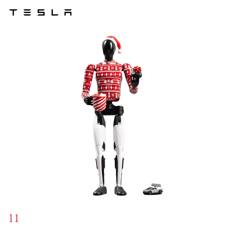 Tesla (Tesla) เครื่องประดับ Tesla Bot อย่างเป็นทางการ  คริสต์มาส(Holiday Edition)