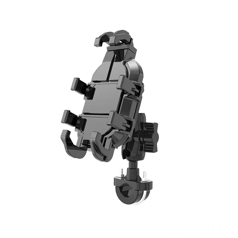 Mobile Phone Holder With Shock Absorber Module Adjustable  Any Angle for Motorcycle Scooter ATV bike