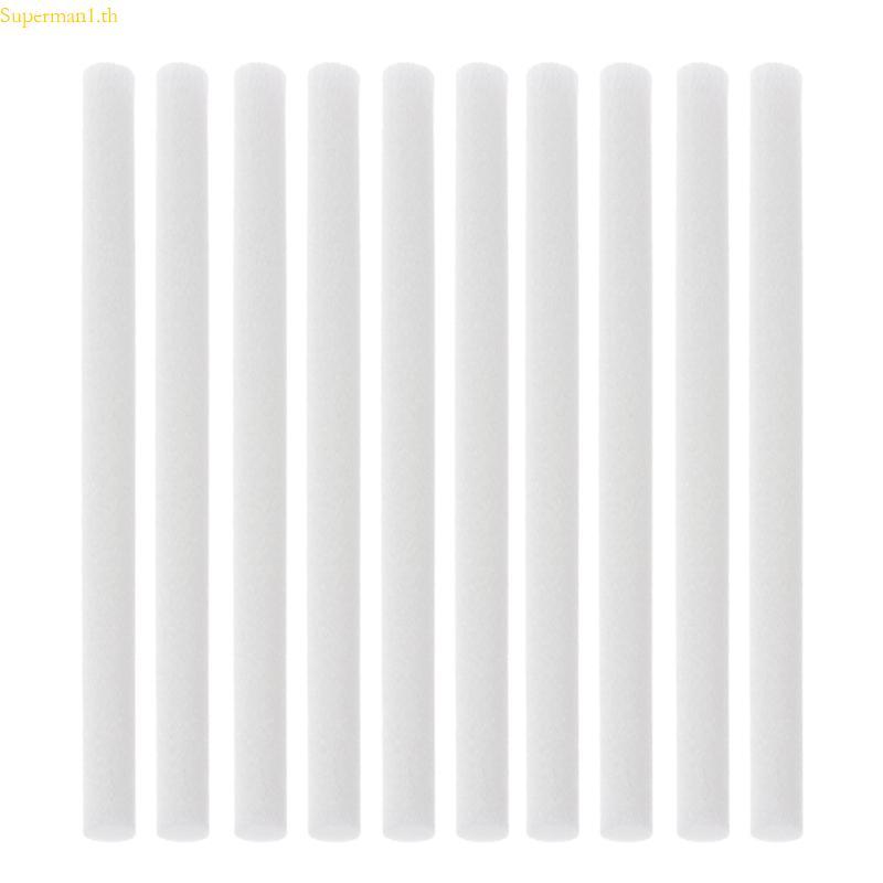 ที่ดีที่สุด 10 ชิ้น Humidifier Sticks ผ้าฝ้ายกรอง Sticks เติม Sticks กรองเปลี่ยน Wicks สําหรับแบบพกพ