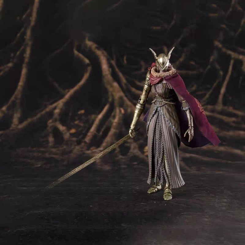Elden แหวน SHF Valkyrie Malenia Movable Joint Action Figure Collections ชุดตกแต่งของขวัญ