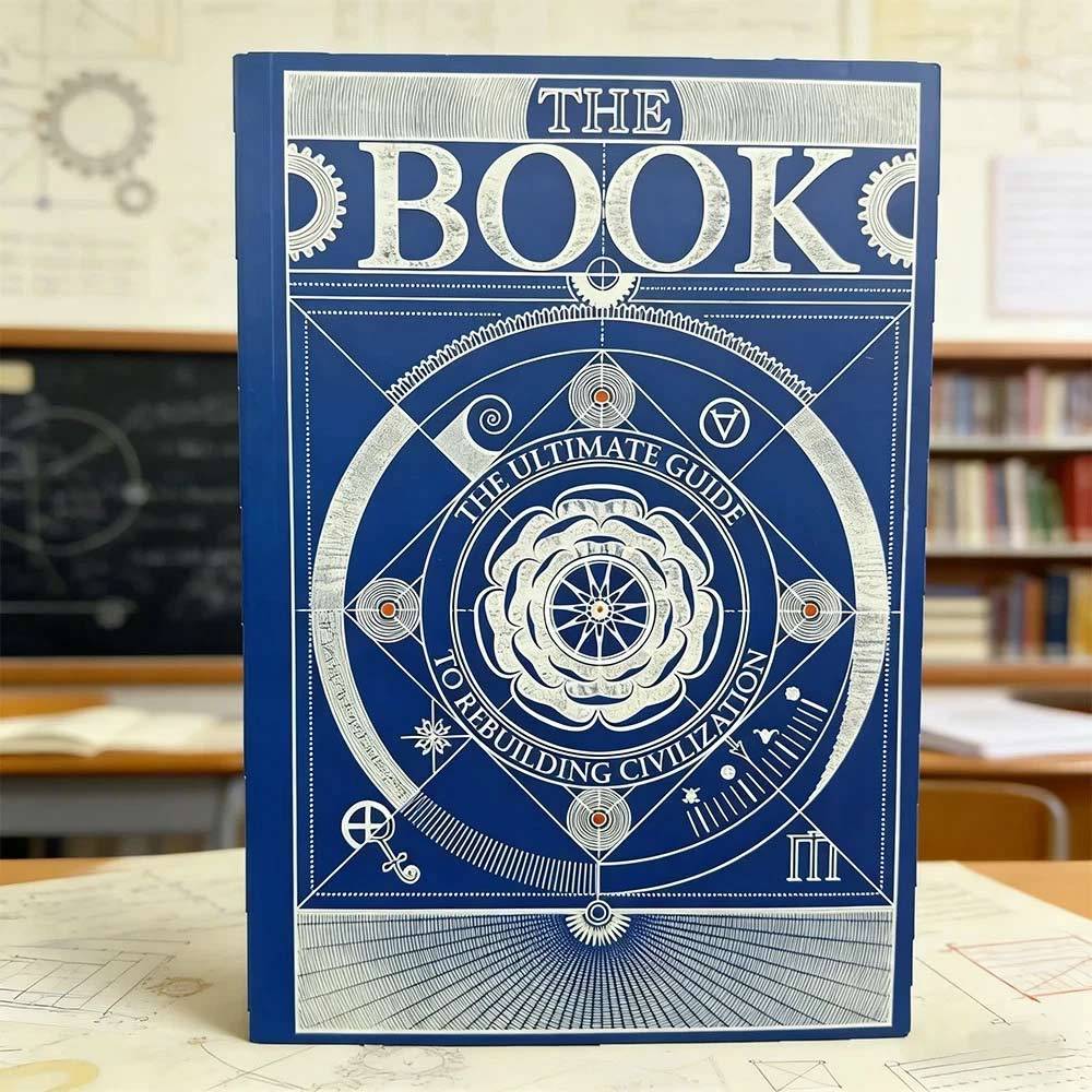 The Book The Ultimate Guide to Rebuilding a Civilization:Inspirational Science Books for Adults