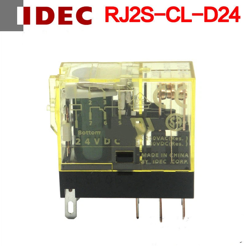 บาง IDEC Waizumi รีเลย์กลาง RJ2S-CL-D24 1S dc24V D12 A220 A110 A24