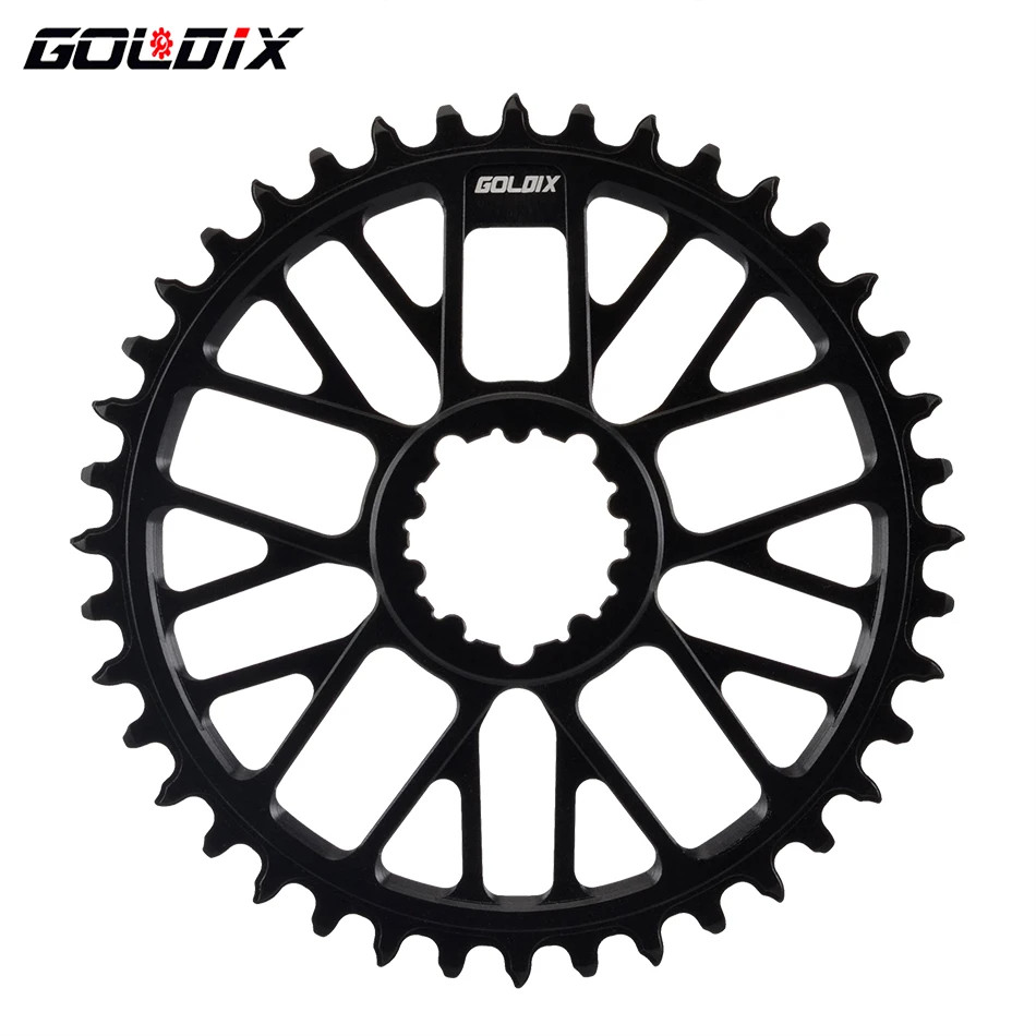 GOLDIX Ultralight โดยตรงติดตั้ง Chainring ฟันกว้างแคบ Single speed Chainwheel 0mm
