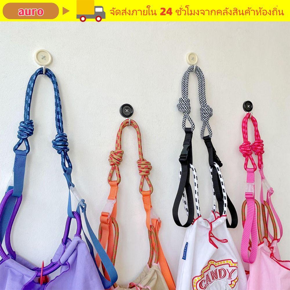 AURO สายไนลอน, สายสะพายไหล่แบบถอดได้ทดแทน, ผู้หญิงปรับได้รอบเชือกกระเป๋าถือเข็มขัดกระเป๋าสะพาย
