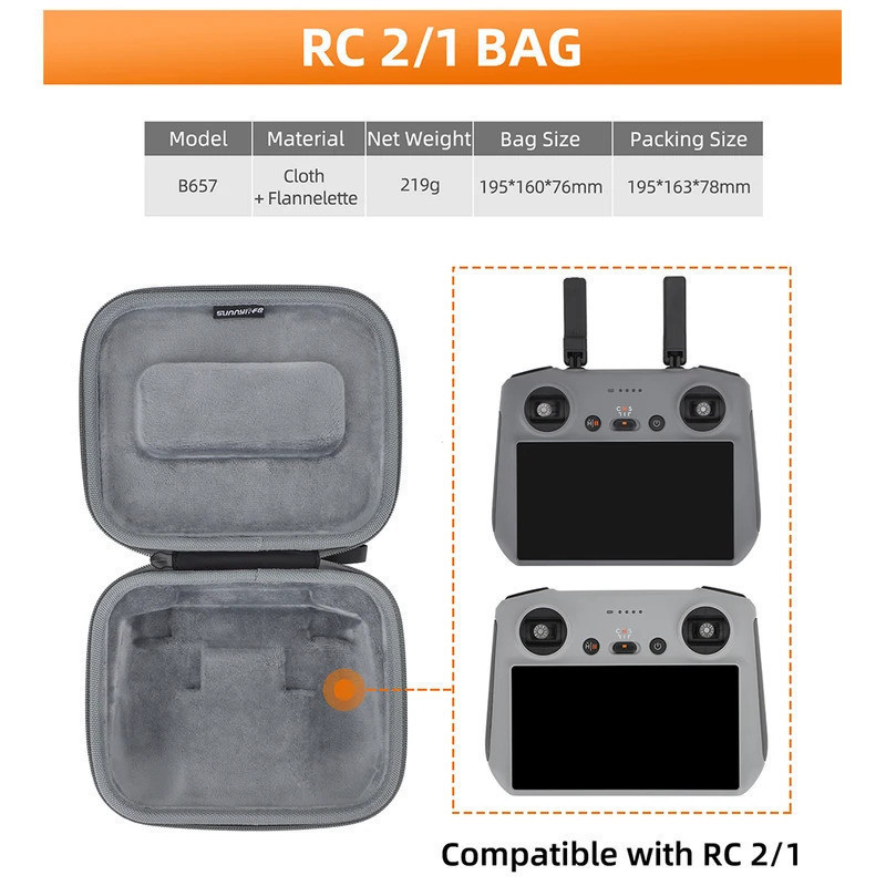 สําหรับ AIR 3S/AIR 3 กระเป๋าสําหรับ AIR 3S/AIR 3 กระเป๋า Crossbody สําหรับ AIR 3S Fuelage รีโมทคอนโท
