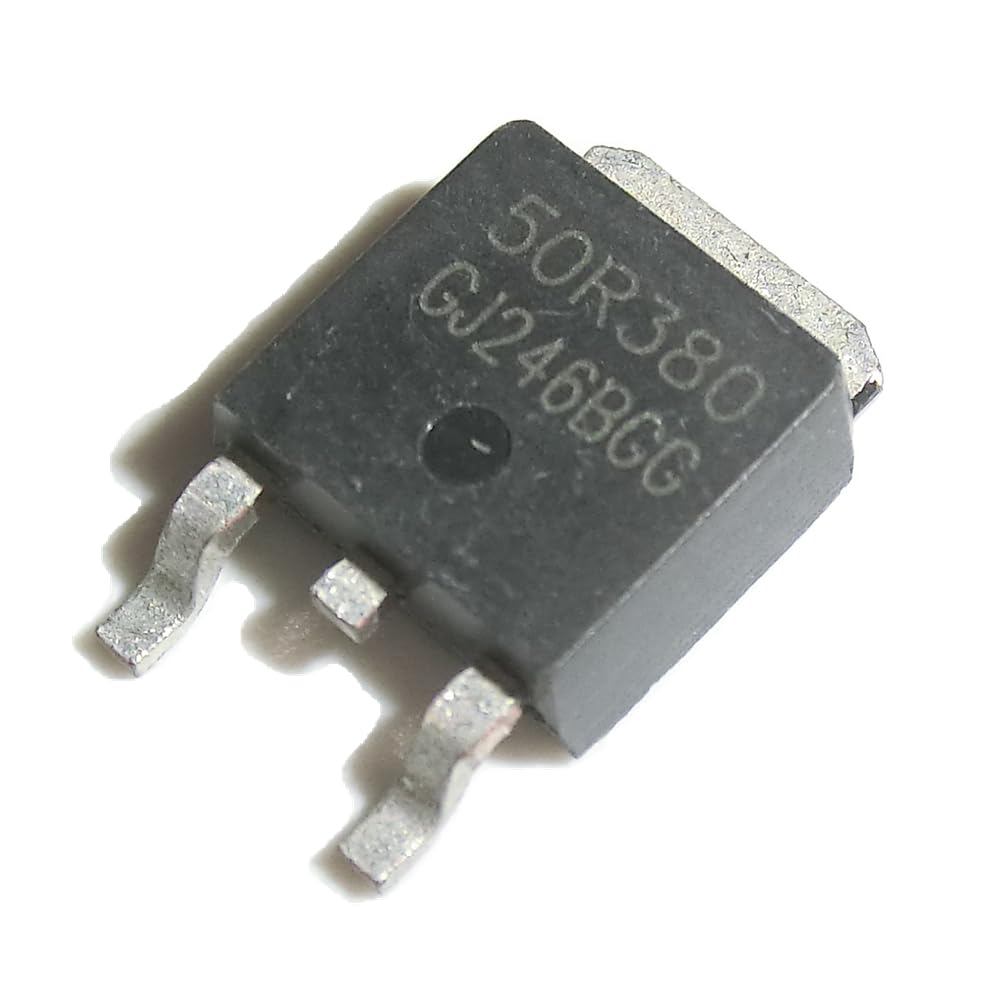 แพ็ค 10 50R380 50R380P MMD50R380PRH MMD50R380PSRH 500V N-Channel MOSFET ทรานซิสเตอร์ TO-252