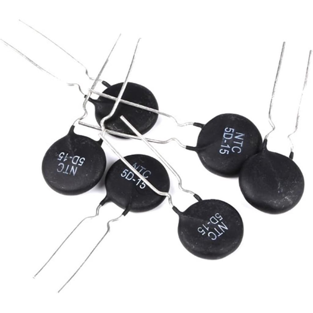 SBTRKT 20 ชิ้นเทอร์มิสเตอร์ MF72 5D-15 NTC 5D-7 5D-5D 5D-9 5D-11 ตัวต้านทานอุณหภูมิเซนเซอร์ 5D15 5D1