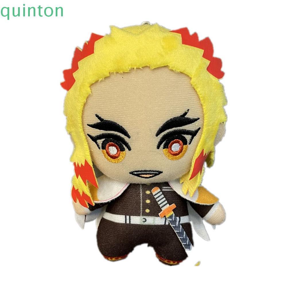 QUINNTON ตุ๊กตาของเล่น Inosuke Giyuu Kyoujurou Nezuko ของขวัญญี่ปุ่นอะนิเมะตุ๊กตาเครื่องประดับ