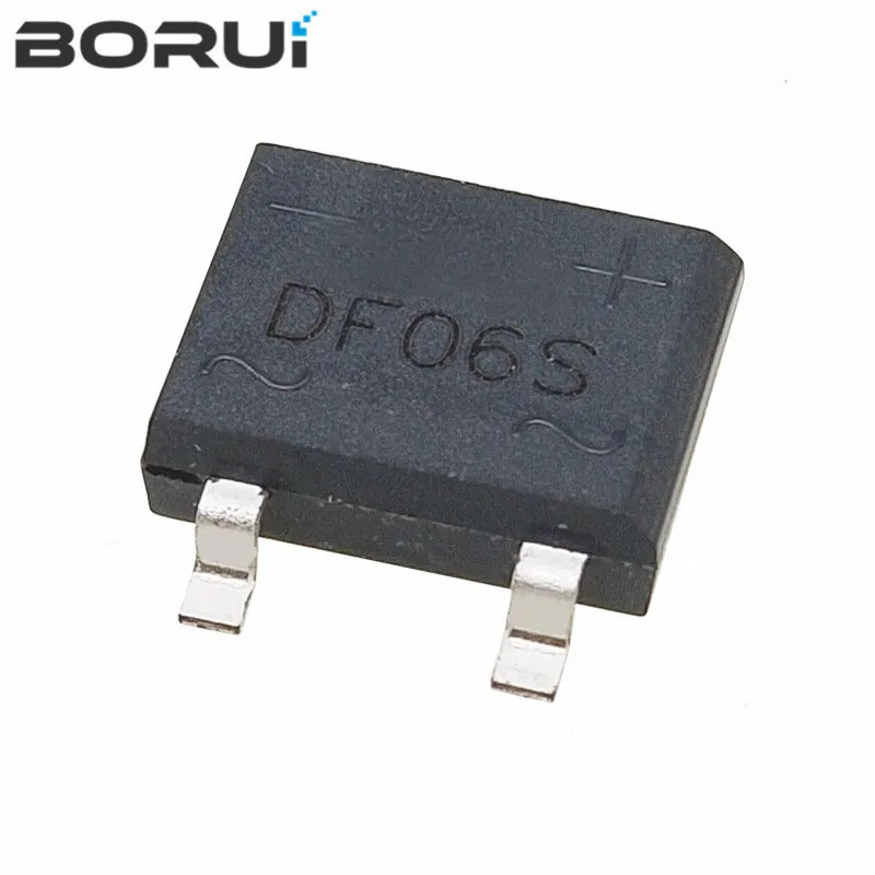 10PCS DF06S SMD 4 ฟุต DF06S SOP-4 DF06 วงจรเรียงกระแสสะพานวงจรเรียงกระแสเดิมแท้ชิปในสต็อก WYYI