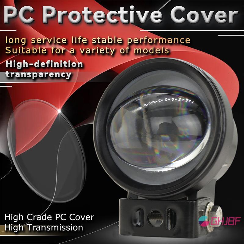 GHJBF] รถจักรยานยนต์ Mini DRL ไฟวิทยุ Dual สีสําหรับไฟหน้าเสริม Spotlight โคมไฟ ATV สกู๊ตเตอร์ Moto 