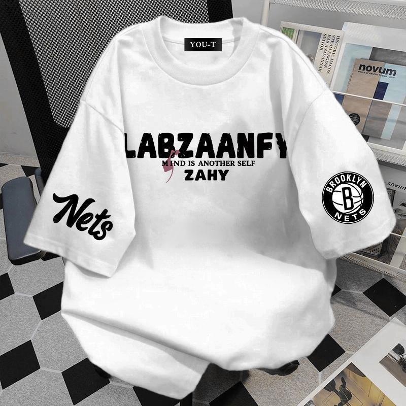 🌷ChillTee🌷เสื้อแฟชั่น สตรีทแฟชั่น ลาย เสื้อ"LABZAANFY" ผ้านิ่ม OVERSIZE แฟชั่น ผ้าCOTTON สไตล์เกาหลี【COD】