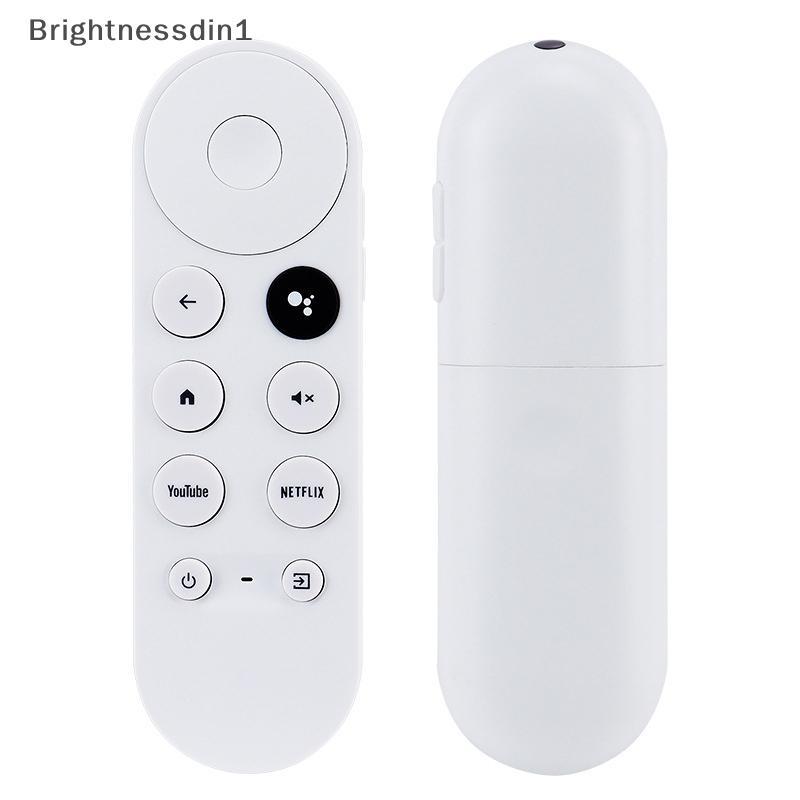 [Brightnessdin] เหมาะสําหรับ CHROMECAST TV Voice Set-Top Box Replacement รีโมทคอนโทรลสมาร์ททีวี G9N9