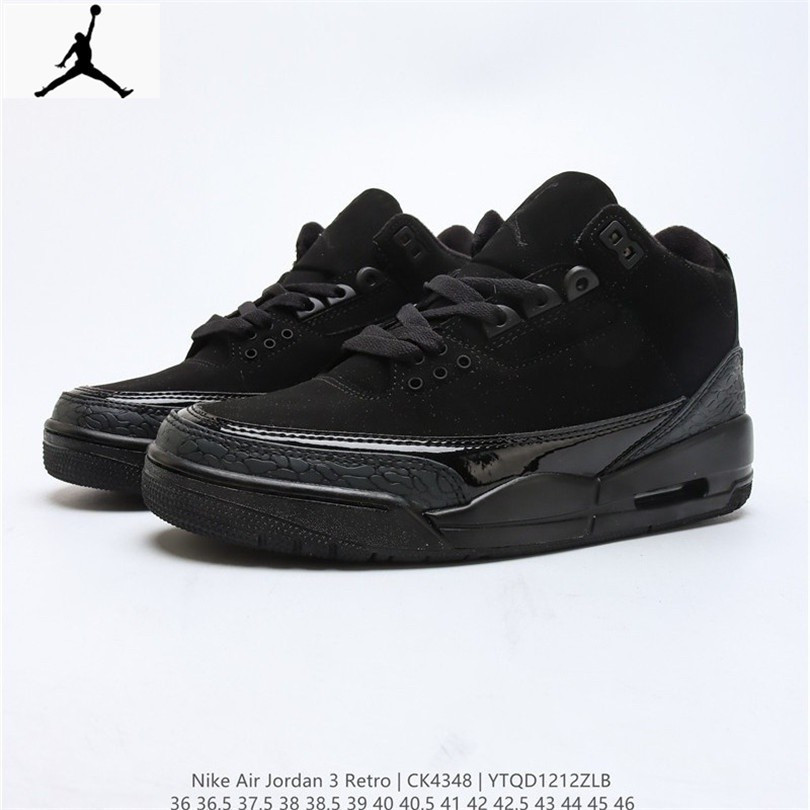 รองเท้าบาสเก็ตบอล Nike Air Jordan 3 Retro และ AJ3 ดั้งเดิม