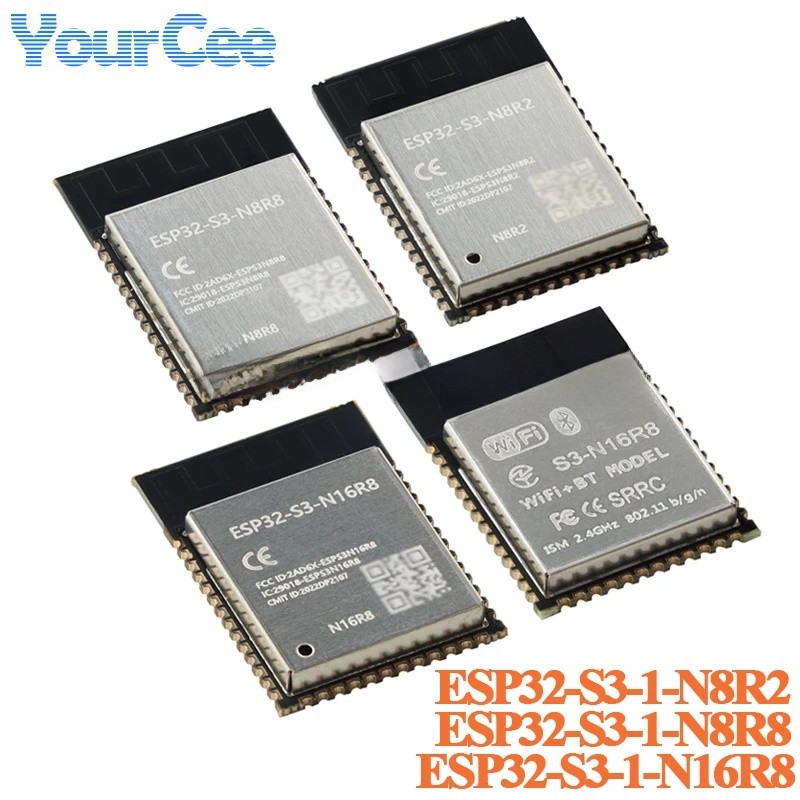 1pc ESP32 ESP32-S3-1-N8R2 ESP32-S3-1-N8R8 ESP32-S3-1-N16R8 Wifi Ble 5.0 Dual Core 32-bit MCU ไร้สาย 