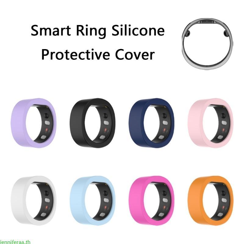 Jenniferaa ที่แม่นยําซิลิโคนผิวสําหรับ RingConn Gen 2 แหวนอัจฉริยะยืดหยุ่นกันกระแทก Sweatproof ทุกวั