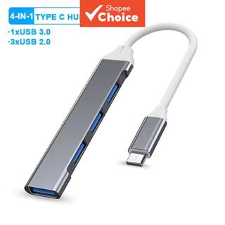 ประเภท C HUB พอร์ต USB 4 ใน 1 ความเร็วสูง OTG 4 พอร์ต Multi …