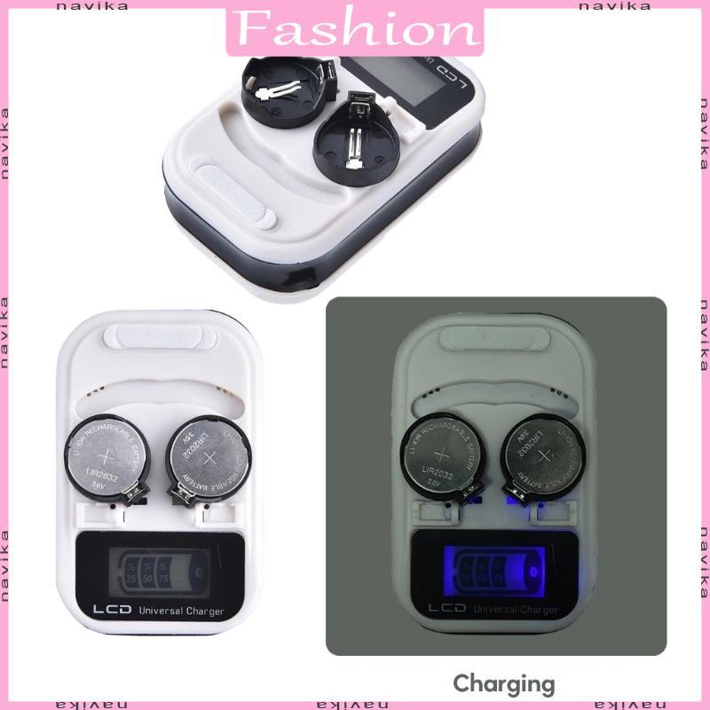 NAV LIR2032 ปุ่มชาร์จ LIR2032 LIR2025 LIR2016 3 6V Charger