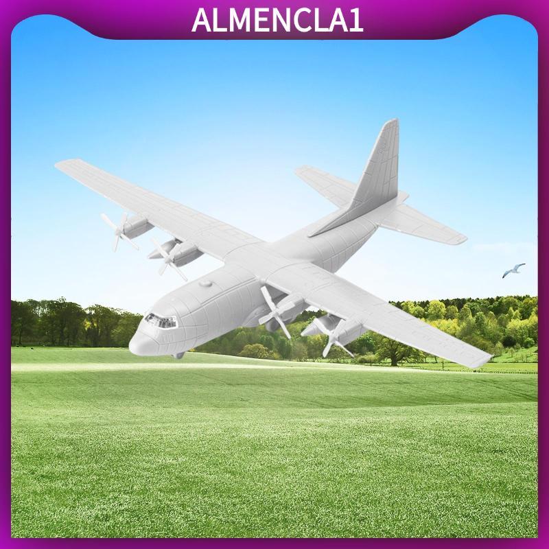 [Almencla1] เครื่องบินขนส่งรุ่น C130 เครื่องบินของเล่นเครื่องบินรุ่น 4D สําหรับคอลเลกชันของขวัญ