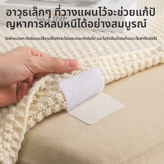 เทปตีนตุ๊กแกกันลื่น ตีนตุ๊กแก กาวในตัว ขน+หนาม แบบมีกาว2ด้าน เมจิกเทป ดำ/ขาว วงกลม
