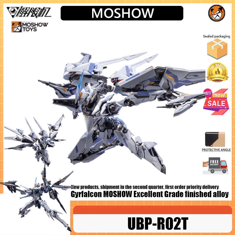 Moshow UBP-R02T MOSHOW MOSHOW ที่ยอดเยี่ยมไม่จํากัด UBP-R02T Spear Falcon สําเร็จรูป Mecha