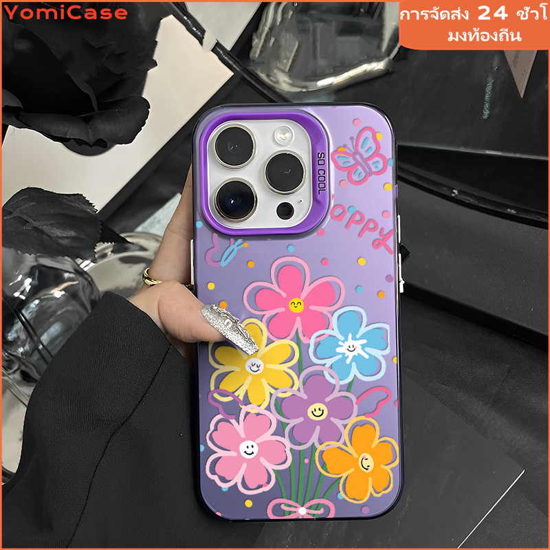 เคสโทรศัพท์ Chrome Silver ดอกไม้ สำหรับโอปโปA31 A15 A17 รูปที่ 8